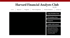 Desktop Screenshot of harvardfac.org